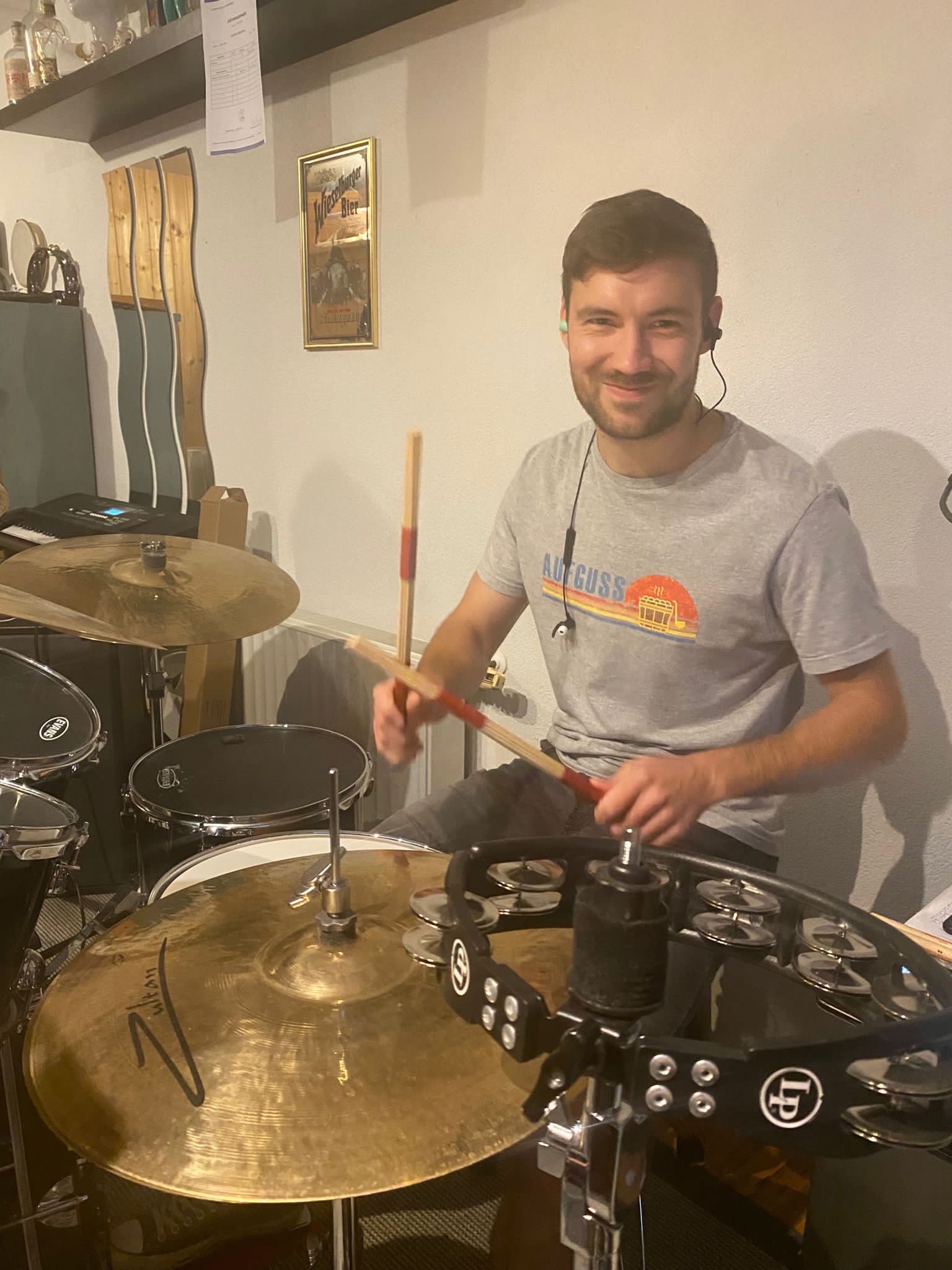 Probenraum Johannes Drums