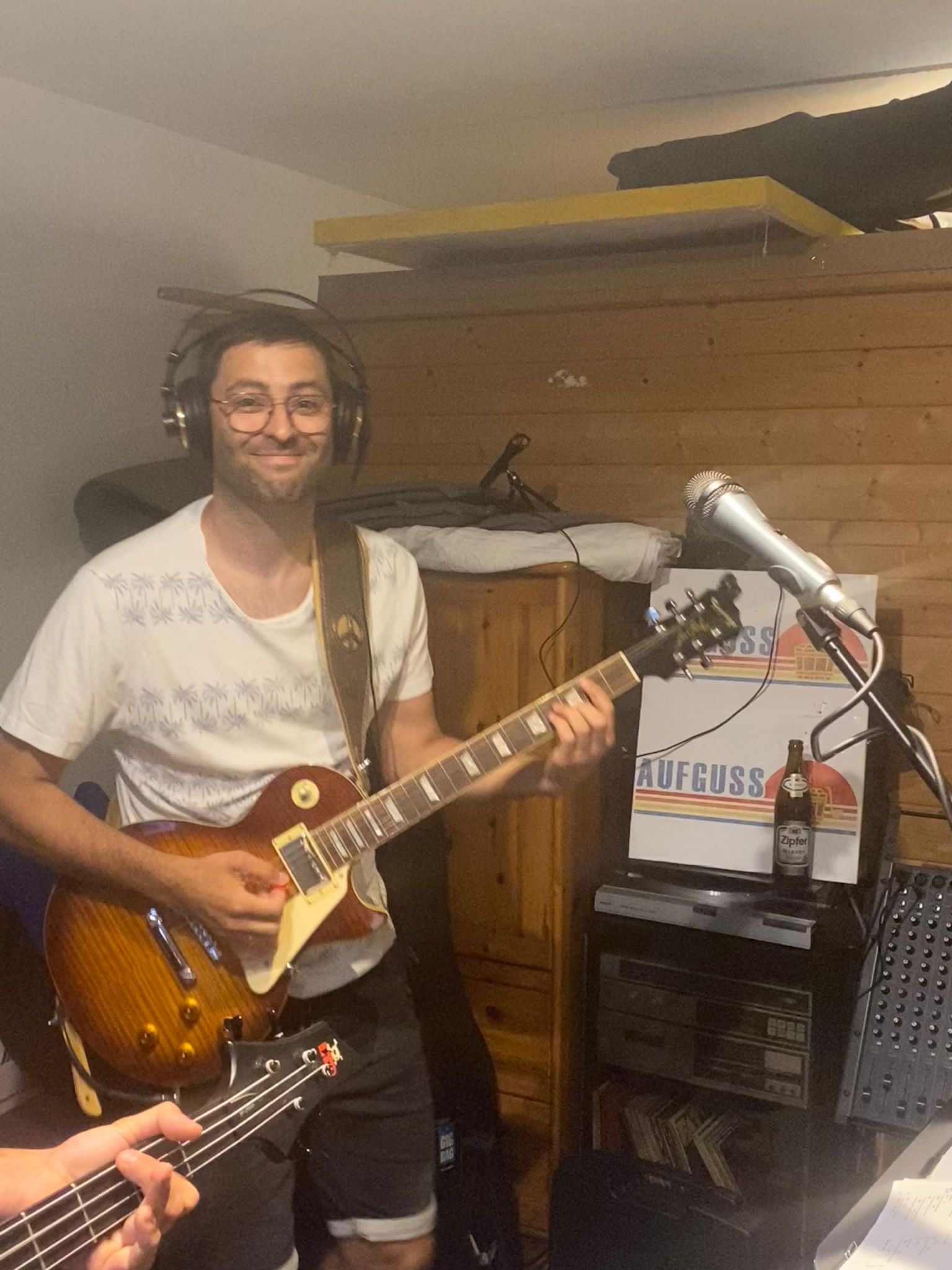 Probenraum Andreas Gitarre