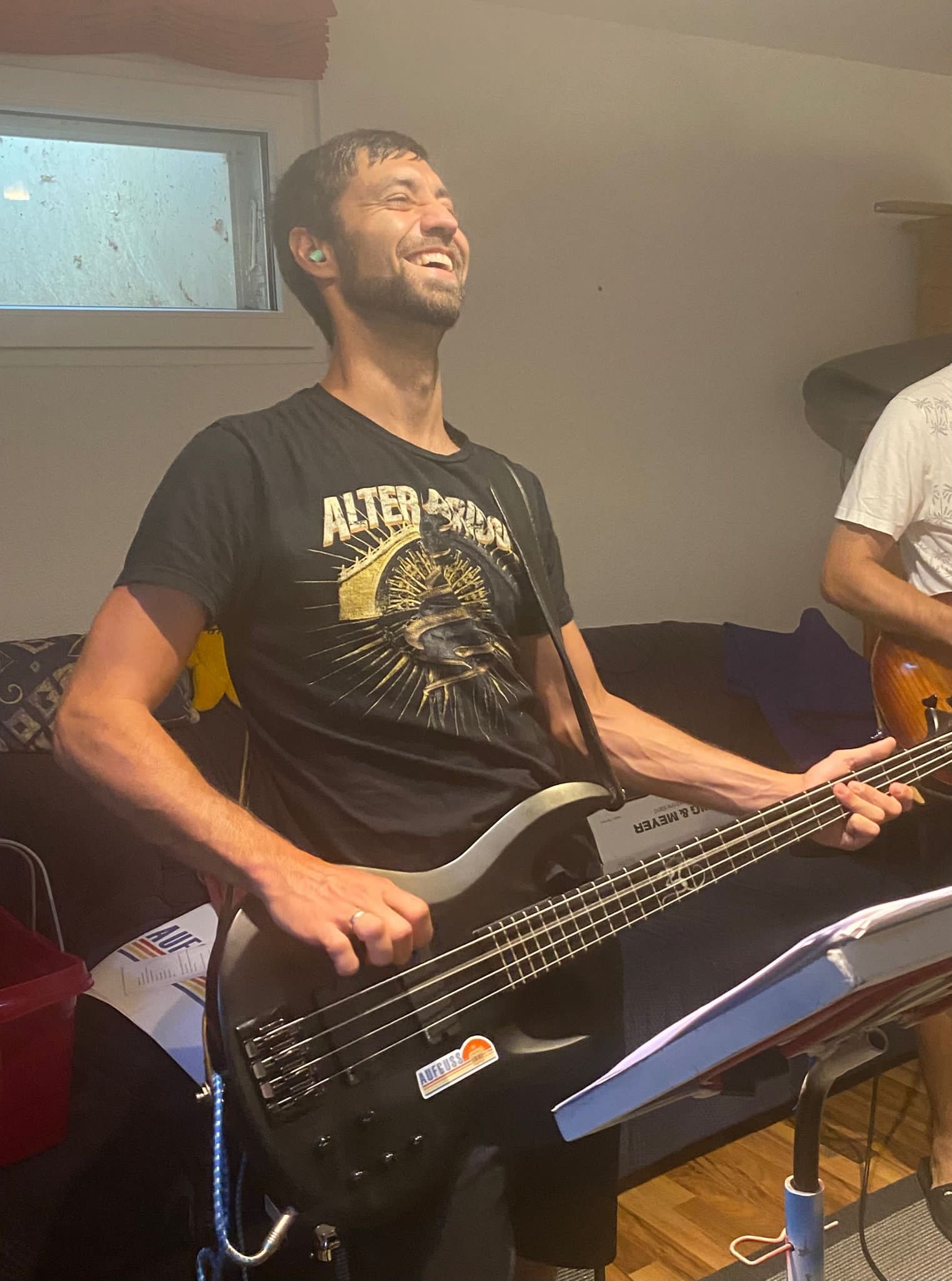 Probenraum Thomas Bass