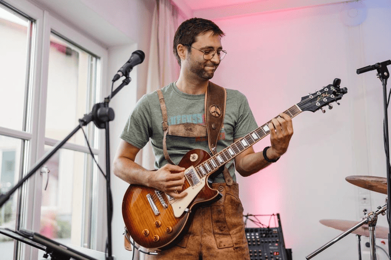 Andreas Auftritt Trachtenhochzeit